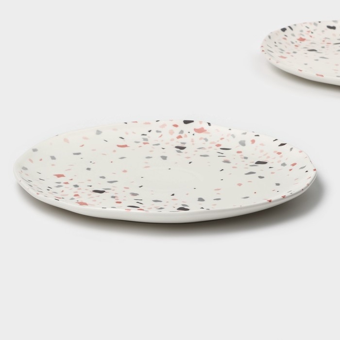 Набор тарелок обеденных фафрфоровых Magistro Terazzo, d=27 см, 2 шт Набор тарелок обеденных фафрфоровых Magistro Terazzo, d=27 см, 2 шт