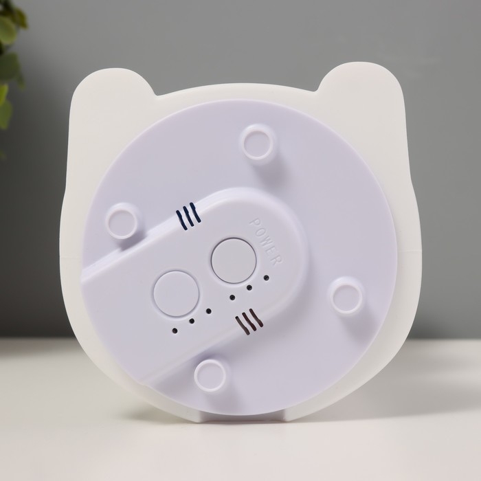 Ночник-мякиш Ночник-мякиш "Зайчик" LED USB АКБ бело-желтый 13,5х11х15 см