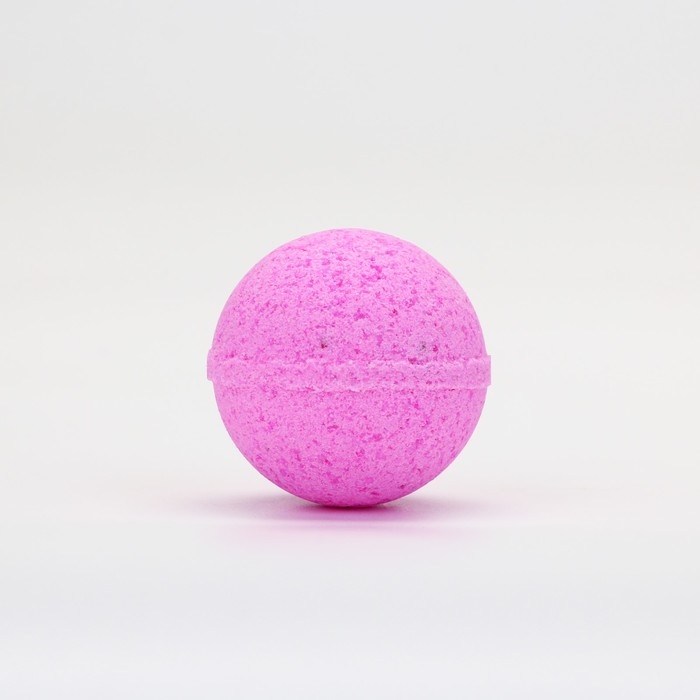 Бомбочка для ванны &laquo;Любовь - это&hellip;&raquo;, 40 г, аромат клубничный смузи, ЧИСТОЕ СЧАСТЬЕ