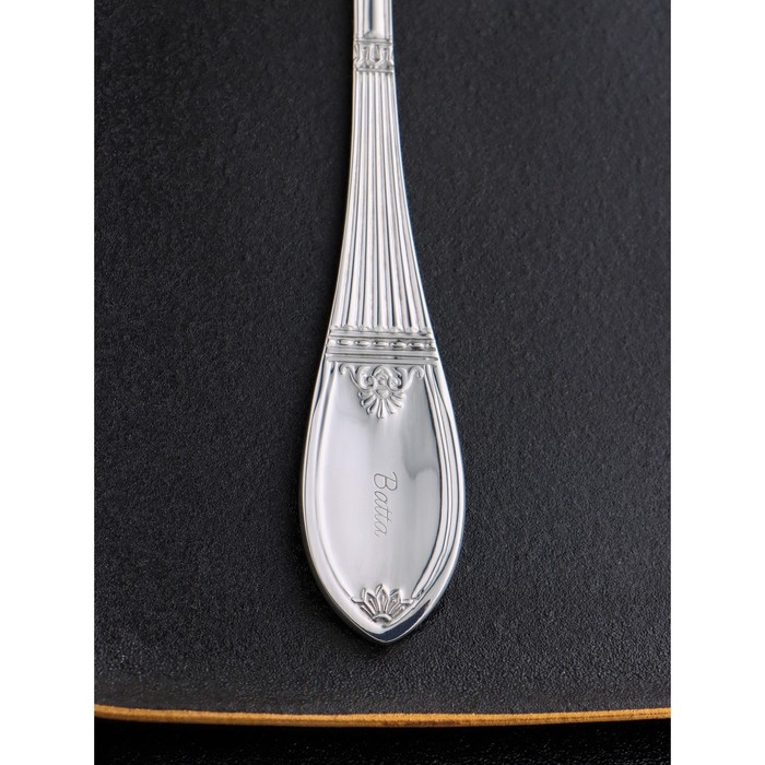 Ложка столовая «Беркли», длина 21 см, толщина 3 мм, цвет серебряный Ложка столовая «Беркли», длина 21 см, толщина 3 мм, цвет серебряный