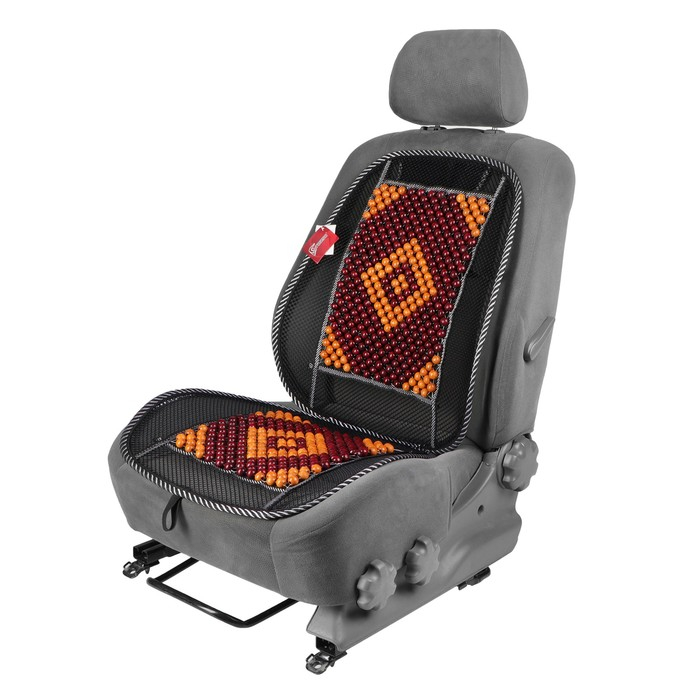 Накидка-массажер TORSO на сиденье, 123&times;47 см, узорная бамбуковая массажная вставка