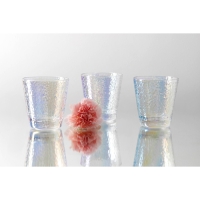 Стакан стеклянный Magistro &laquo;Жемчуг&raquo;, 250 мл, цвет перламутровый