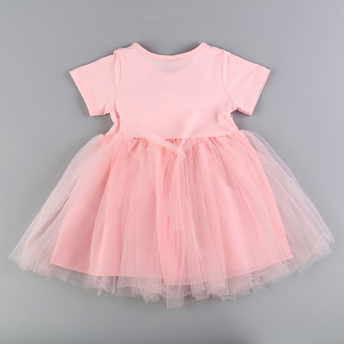 Карнавальный набор &laquo;Стильная принцесса&raquo;: ободок, платье розовое с короной, рост 98 см