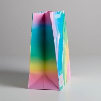 Пакет подарочный ламинированный вертикальный, упаковка, &laquo;Неповторимых эмоций&raquo;, ML 23 х 27 х 11,5 см