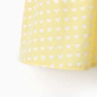 Платье детское с крылышками KAFTAN, размер 32 (110-116 см), цвет жёлтый