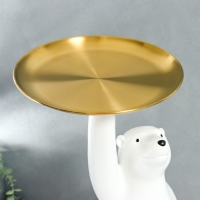 Сувенир полистоун подставка "Белый медведь и пингвин" 69х26х32 см Сувенир полистоун подставка "Белый медведь и пингвин" 69х26х32 см