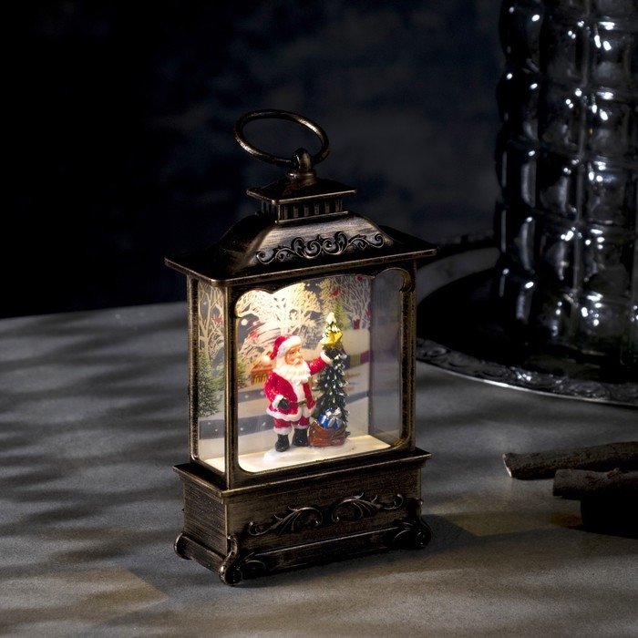 Светодиодная фигура «Дед Мороз и ёлка» 7.6 × 13.5 × 3.2 см, пластик, батарейки AG13х3 (в комплекте), свечение тёплое белое Светодиодная фигура «Дед Мороз и ёлка» 7.6 × 13.5 × 3.2 см, пластик, батарейки AG13х3 (в комплекте), свечение тёплое белое