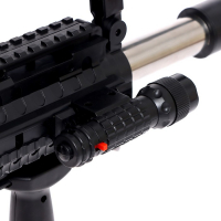 Детское оружие Автомат пневматический «М4А4», с лазером и фонариком Детское оружие Автомат пневматический «М4А4», с лазером и фонариком