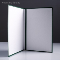 Папка адресная "Герб" бумвинил, мягкая, зелёный, А4 Папка адресная "Герб" бумвинил, мягкая, зелёный, А4