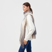 Палантин женский MINAKU цв. серый, размер 68*180 см Палантин женский MINAKU цв. серый, размер 68*180 см