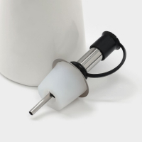 Набор фарфоровый для специй на бамбуковой подставке BellaTenero, 5 предметов: солонка, перечница, 2 соусника, подставка-держатель, цвет белый Набор фарфоровый для специй на бамбуковой подставке BellaTenero, 5 предметов: солонка, перечница, 2 соусника, подставка-держатель, цвет белый