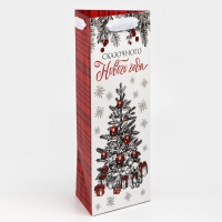 Пакеты под бутылку «Сказочного Нового года», 13 х 32 х 11,3 см , Новый год Пакеты под бутылку «Сказочного Нового года», 13 х 32 х 11,3 см , Новый год