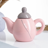 Чайник "Малый" 0,75л / 12х16см, зефир