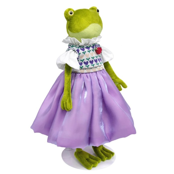 Мягкая игрушка &laquo;Джейн Кваковская&raquo;, в комплекте с жаккардовым жилетом, 24 см