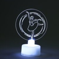 Мини - светильник новогодний на Новый Год «Новогодняя коллекция:Балерина», на Новый год, диаметр 6 см, модель E-33 Мини - светильник новогодний на Новый Год «Новогодняя коллекция:Балерина», на Новый год, диаметр 6 см, модель E-33