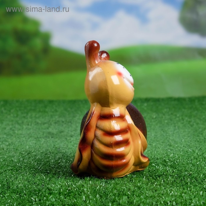 Садовая фигура Садовая фигура "Улитка Улыбка" 17х16х8см