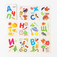 Настольная игра &laquo;Лото на скорость. Быстрые буквы&raquo;, 26 карт, 6 игровых полей, 50 жетонов, 4+