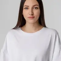 Футболка унисекс оверсайз Crosstown, белая, размер XXL