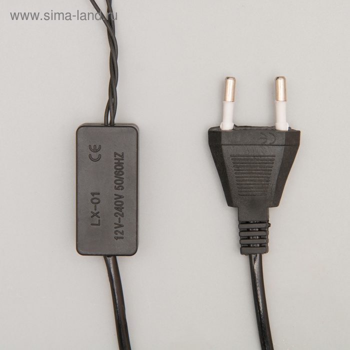 Светодиодное дерево 1.5 м, 224 LED, мерцание, 220 В, свечение розовое