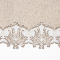 Скатерть Этель Ажурная 85*85 &plusmn;5 см, 100% п/э