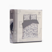 Постельное бельё "Этель" Дуэт Palmetto 143*215 см-2 шт., 220*240 см, 70*70 см-2 шт, поплин 125 г/м2, хл 100%