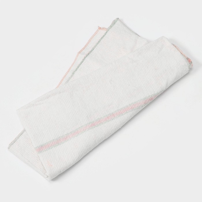 Тряпка для мытья пола Доляна, вискоза-ХПП, с оверлоком, 75×100 см, плотность 220 г/м, белая Тряпка для мытья пола Доляна, вискоза-ХПП, с оверлоком, 75×100 см, плотность 220 г/м, белая