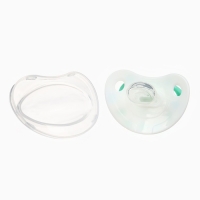 Соска - пустышка ортодонтическая «Птички», +6 мес., цвет зеленый Соска - пустышка ортодонтическая «Птички», +6 мес., цвет зеленый