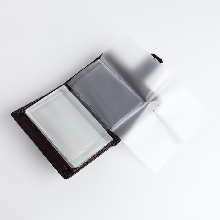 Портмоне мужское на магните 3 в 1, отдел для автодокументов, паспорта, цвет коричневый Портмоне мужское на магните 3 в 1, отдел для автодокументов, паспорта, цвет коричневый