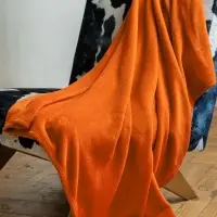 Плед Plush, оранжевый