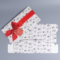 Подарочная коробка складная, новогодняя&laquo;Новогодняя почта&raquo;, 25 х 18 х 10 см, Новый год