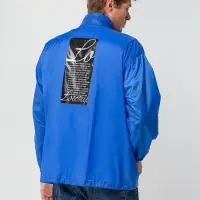 Ветровка из нейлона Surf 210 ярко-синяя (royal), размер M