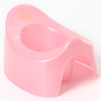 Горшок детский "Радуга", цвет розовый