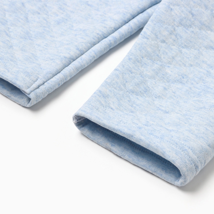 Костюм: толстовка и брюки Крошка Я, рост 86-92 см, голубой