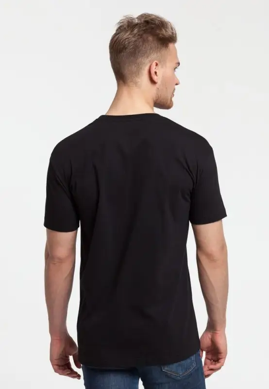 Футболка мужская &laquo;Ван-Пакман&raquo;, черная, размер S