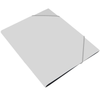 Папка на резинке А4, 500 мкм, Calligrata, корешок 15 мм, до 100 листов, белая Папка на резинке А4, 500 мкм, Calligrata, корешок 15 мм, до 100 листов, белая