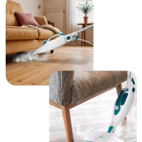 Паровая швабра с насадками КТ-1080 (2 в 1) - 1500 Вт