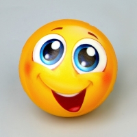 Мяч детский мягкий &laquo;Смайлики&raquo;, МИКС