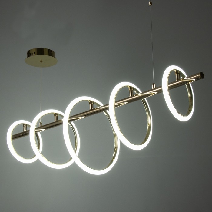 Светильник BayerLux Светильник BayerLux "Венси" LED 104Вт 3000-6000К золото 110х35х100 см