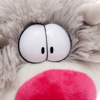 Мягкая игрушка «Кот Бекон», 112 см, цвет бело-серый Мягкая игрушка «Кот Бекон», 112 см, цвет бело-серый