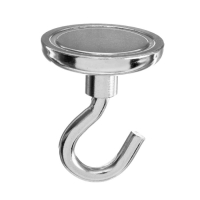 Магнит неодимовый Cartage с крючком для авто, d:36 мм. сцепление 18 кг Магнит неодимовый Cartage с крючком для авто, d:36 мм. сцепление 18 кг