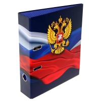 Пaпкa-регистратор А4, 75 мм, deVENTE "Герб" разборный, металлическая окантовка, матовая ламинация, тиснение фольгой Пaпкa-регистратор А4, 75 мм, deVENTE "Герб" разборный, металлическая окантовка, матовая ламинация, тиснение фольгой