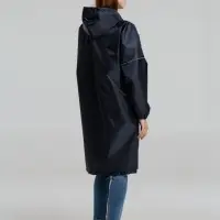 Дождевик со светоотражающими элементами Rainman Blink, темно-синий, размер S Дождевик со светоотражающими элементами Rainman Blink, темно-синий, размер S