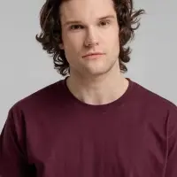 Футболка Imperial 190 бордовая, размер XXL