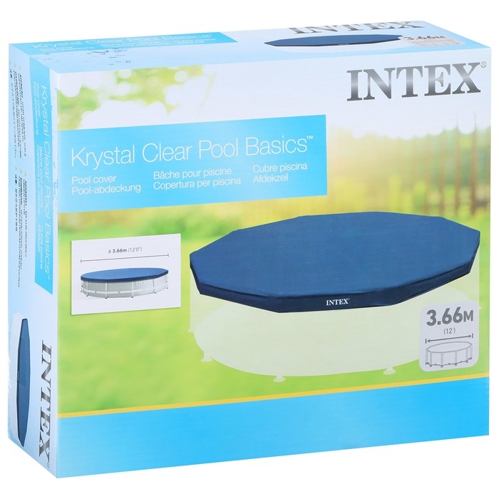 Тент на каркасный бассейн INTEX 28031, d=366 см