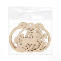 Набор для творчества &laquo;Роспись по дереву&raquo; 5 шт., с ленточкой