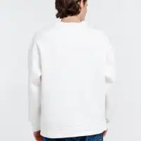 Свитшот оверсайз унисекс True Self, молочно-белый, размер M Свитшот оверсайз унисекс True Self, молочно-белый, размер M