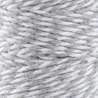 Пряжа 100% целлюлоза "Softino Raffia Color Melange" кручёная, серая 100м &plusmn;2м 87 гр