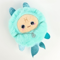 POMPOSHKI Мягкая игрушка Зодиак "Создай своёукрашение" Рыбы