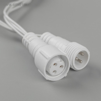 Гирлянда «Бахрома» 3 × 0.6 м, IP44, УМС, белая нить, 160 LED, свечение красное, мерцание белым, 220 В Гирлянда «Бахрома» 3 × 0.6 м, IP44, УМС, белая нить, 160 LED, свечение красное, мерцание белым, 220 В