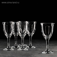 Набор стеклянных бокалов для вина &laquo;Далида&raquo;, 300 мл, 6 шт